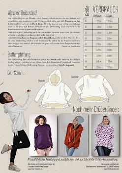 Schnittmuster Das Drüberding für Damen by Four Chapter